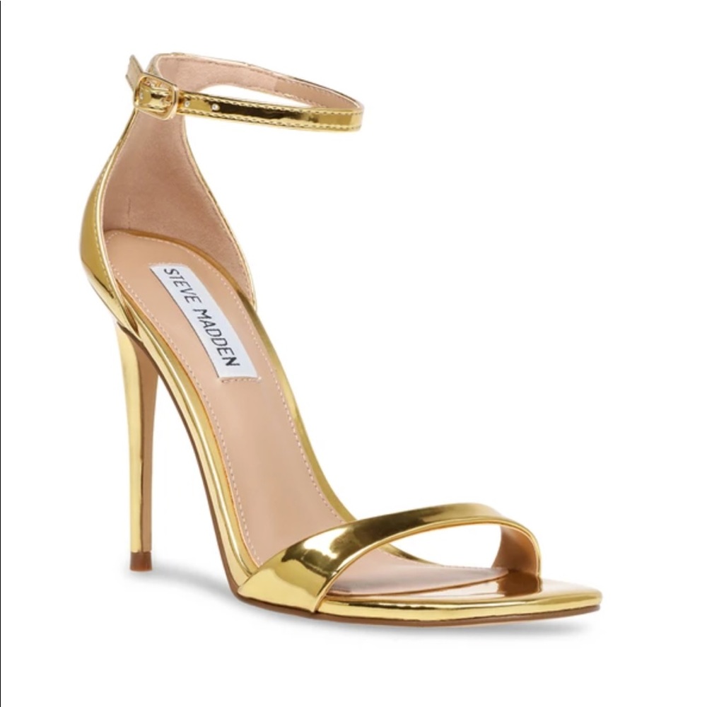 Steve Madden Gold Heels!